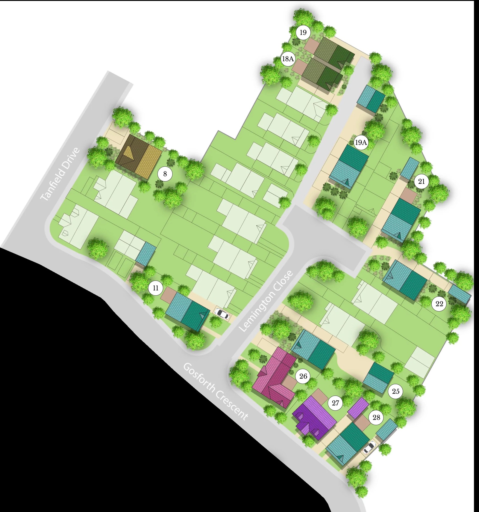 Park View site plan